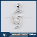 Alibaba Sell Well Sterling Silver pendant alphabets designs